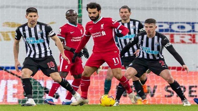 مباراة ليفربول ونيوكاسيل