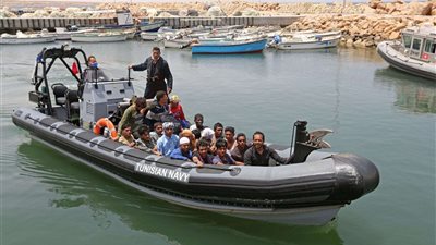 تفاصيل إنقاذ  73 ‏مهاجرا غير شرعي من الغرق
