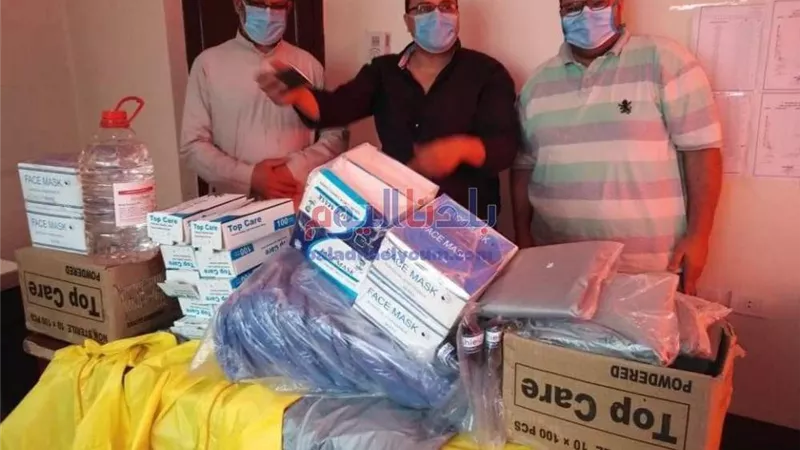 لجنة زكاة عمر بن عبدالعزيز تسلم صحة بني سويف مستلزمات طبية لمجابهة كورونا