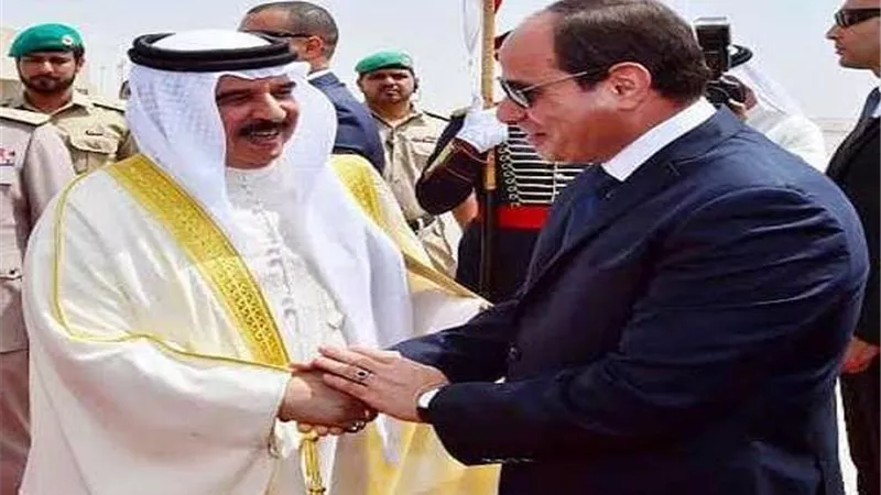 السيسي يهنئ عاهل البحرين بعيد الفطر المبارك