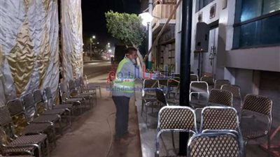 تنفيذ أعمال الرش والتطهير والنظافة بمراكز المنيا