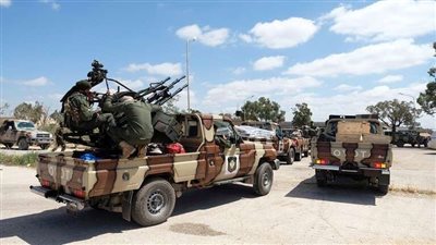 اشتباكات عنيفة بين الجيش الوطني الليبي وميليشيات الوفاق