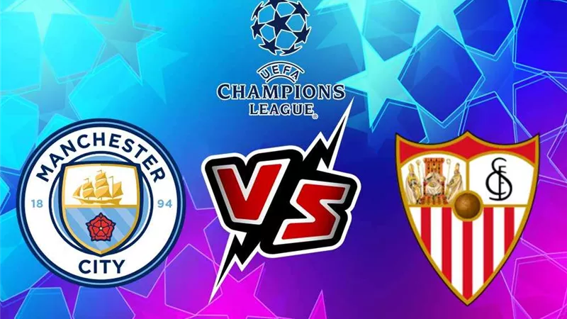 لحظه بلحظه.. بث مباشر مباراة مانشستر سيتي أمام إشبيلية في دوري أبطال أوروبا