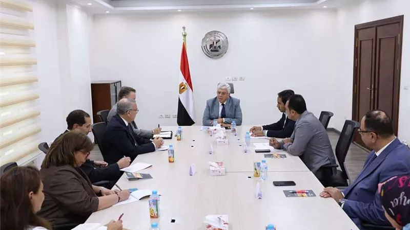 وزير التعليم العالي يلتقي وفد الوكالة الأمريكية للتنمية الدولية