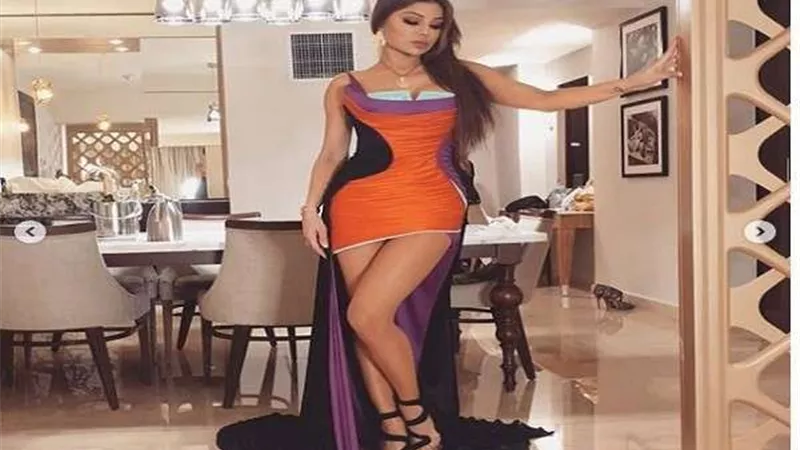 سعر صادم لـ فستان هيفاء وهبي.. شاهد