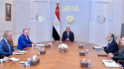 الرئيس السيسي يستقبل رئيس شركة FFI الأسترالية للطاقة