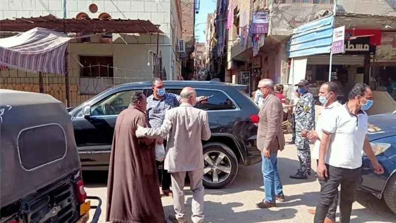 محافظ القليوبية يشن حملة لإزالة الإشغالات