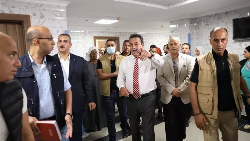 بدء التشغيل التجريبي لمستشفى شبرامنت المركزي بالجيزة