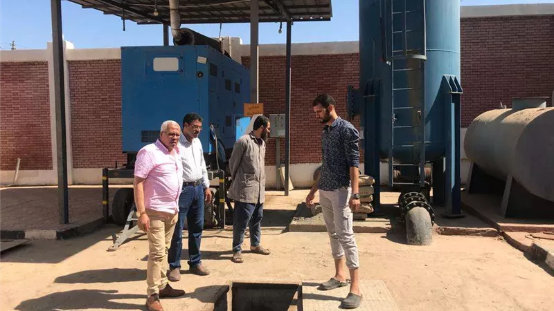 رئيس مياه المنوفية يتفقد محطتي رفع دناصور ودراجيل بالشهداء ضمن «حياة كريمة»