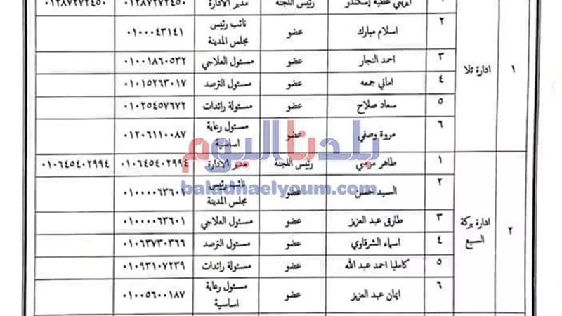 تعرف على اللجان المسئولة عن متابعة وتنفيذ العزل المنزلي بالمنوفية