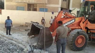 تنفيذ 30 قرار إزالة ضمن الموجة الـ 20 في كفر الشيخ