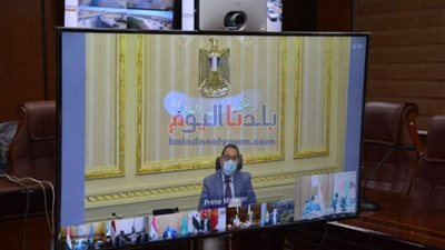 محافظ المنيا يتابع مع رئيس الوزراء الحالة الصحية بالمحافظة عبر الفيديو كونفرنس