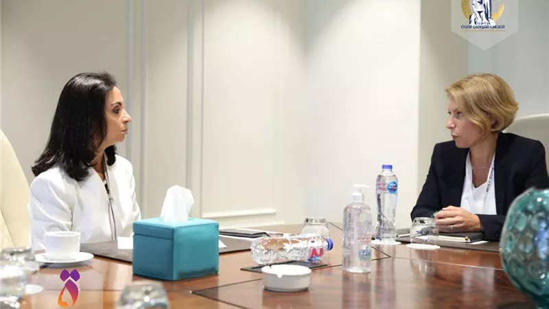 مايا مرسي تبحث مع مدير الشمول والمساواة بين الجنسين بالبنك الأوربي تحديات تمكين المرأة حول العالم