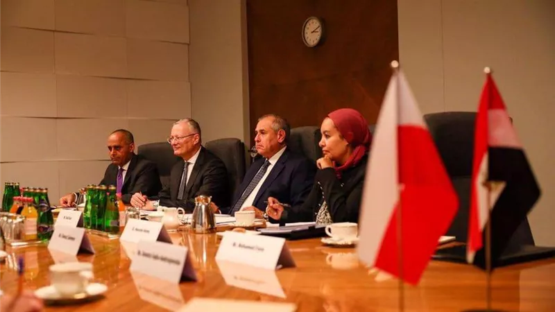 انعقاد جلسة المشاورات الثنائية بين مصر وبولندا