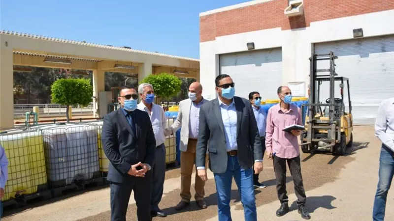 محافظ الدقهلية يقوم بأول جولاته الميدانية بالمنصورة بعد تعافيه من كورونا
