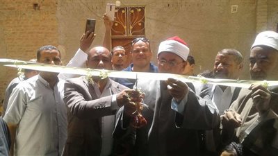 «غنيم» يُنيب رئيس مدينة الواسطى في افتتاح مسجد صفط الشرقية