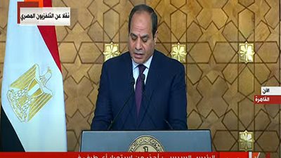 بث مباشر للمؤتمر الصحفي بين الرئيس السيسي والمشير حفتر