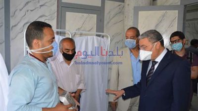 محافظ المنيا يشدد على استقبال كافة حالات الاشتباه في كورونا
