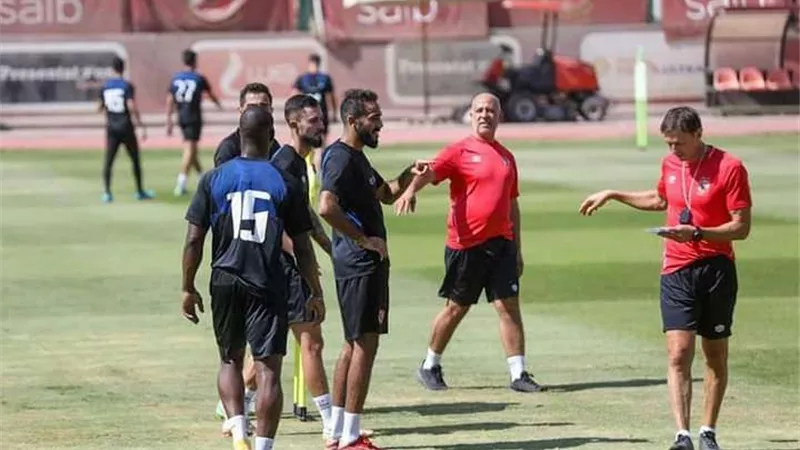راحة لـ شريف و افشة .. تعرف على كواليس مران الأهلي اليوم