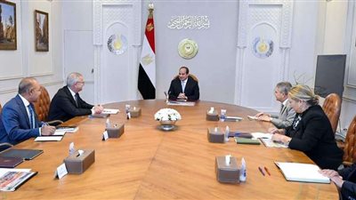 الرئيس السيسي يوجه بالبدء في التعاون مع مجموعة ميرسك لإنتاج الطاقة الخضراء
