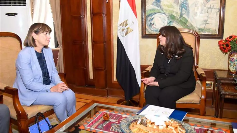 إيلينا بانوفا: نرحب بالتعاون مع وزارة الهجرة المصرية ونثمن جهودها في عدة ملفات