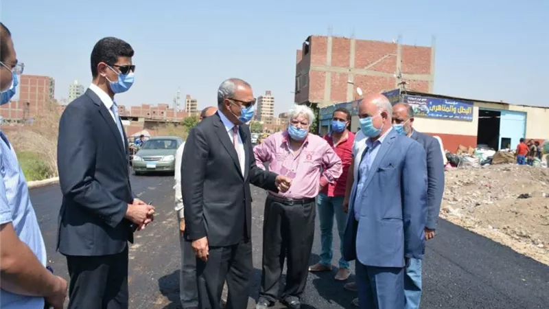 محافظ القليوبية يتابع نظافة الشوارع وإزالة الإشغالات بشبرا الخيمة