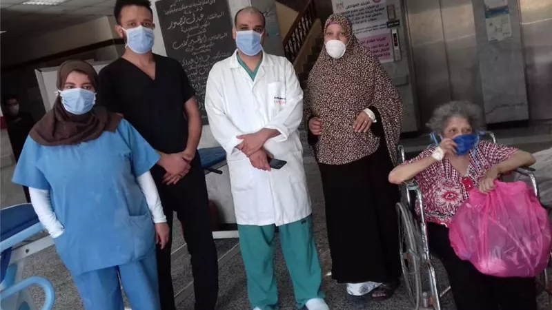خروج 23 متعافٍ من مصابي فيروس كورونا بمستشفى العزل بتمي الأمديد