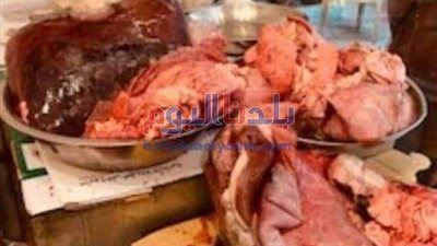 ضبط 1.5 طن لحوم مجهولة المصدر وبدون بيانات بالشرقية