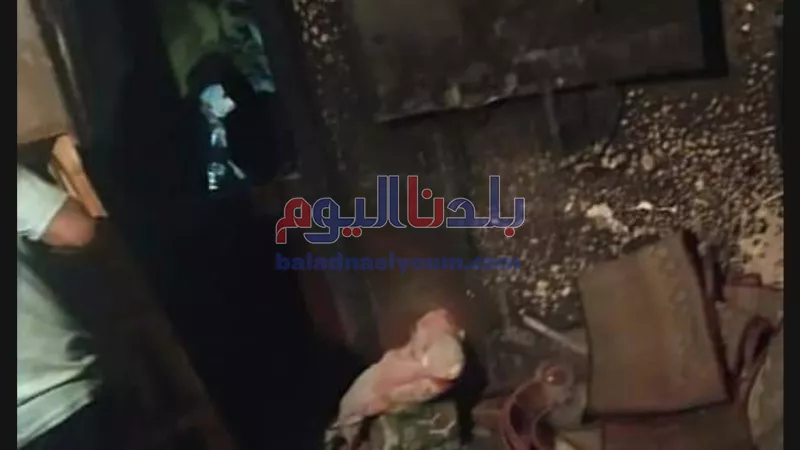 اندلاع حريق فى شقة سكنية بسبب ماس كهربائي بالمحلة