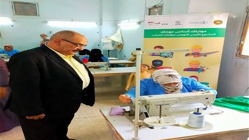 بدء تنفيذ خطة الدورات ببني سويف وصرف مستلزمات المتدربين