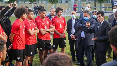 منتخب مصر للشباب يختتم تدريباته استعدادا لمواجهة الكويت وديا