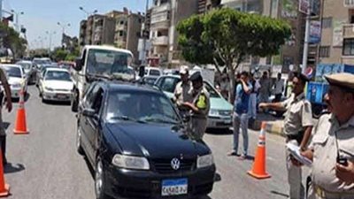 ضبط 635 هاربًا من أحكام و262 مخالفة مرورية بأسوان