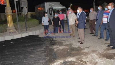 محافظ المنيا يتابع إنهاء أعمال إحلال وتجديد كوبري المنصورة القديم