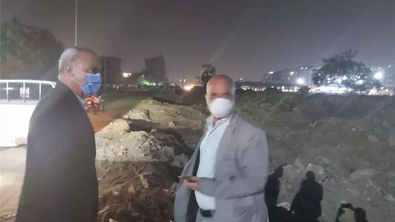 محافظ القليوبية يجري جولة مسائية بشبرا الخيمة