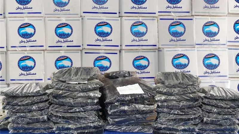 مستقبل وطن يُعلن تشغيل أول خط لإنتاج الكمامات وتوزيعها بالمجان في سوهاج