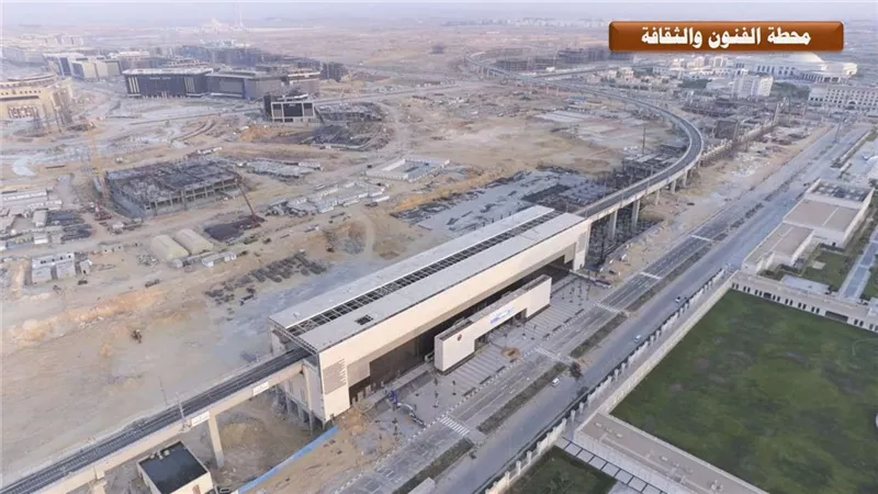 وزير النقل يتابع معدلات تنفيذ مشروع مونوريل شرق النيل بالعاصمة الإدارية