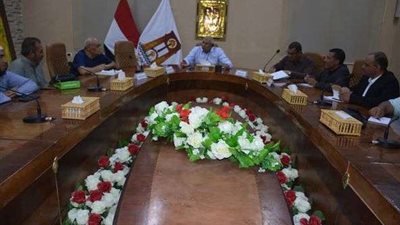 محافظ الوادي الجديد يناقش تفعيل المشاركة المجتمعية للجمعيات الأهلية