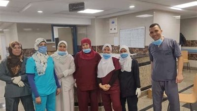 مستشفى الحجر الصحي بقها يوجه الشكر لأطقم التمريض بمستشفى طوخ