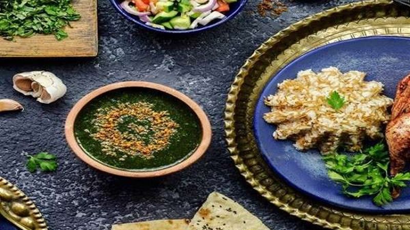 الملوخية بالدجاج