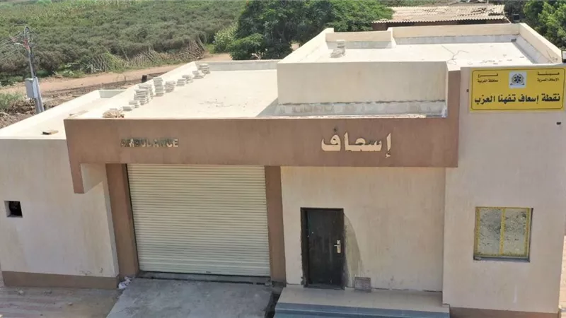 استلام  4 سيارات إسعاف جديدة لوحدات بقرى زفتى