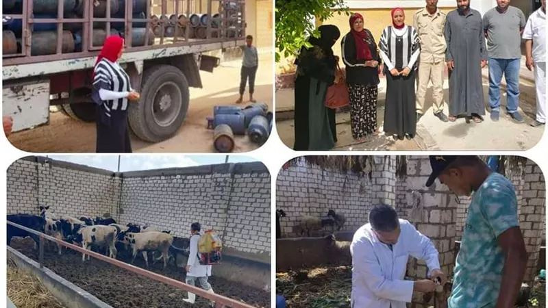 حملات طبية موسعة بمحافظة البحيرة
