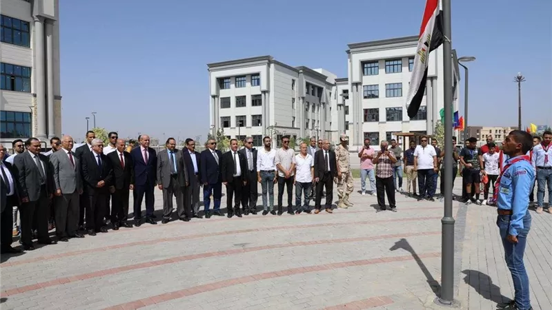 وزير التعليم العالي يتفقد جامعة بنها الأهلية ويطمئن على انتظام الدراسة بها