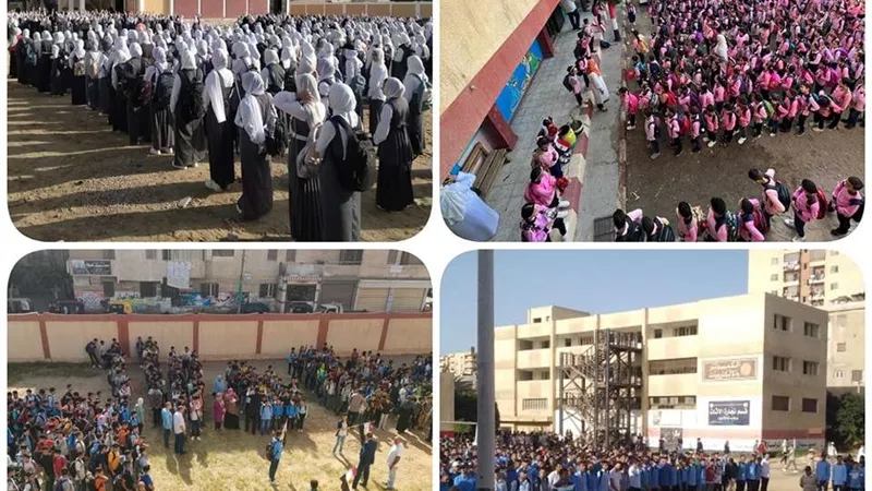 إنتظام الدراسة صباح اليوم فى 936 مدرسة بالبحيرة