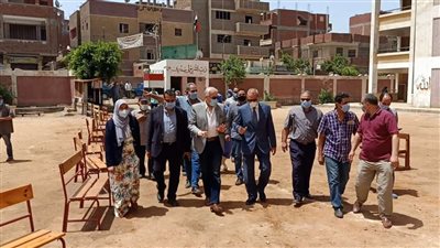 محافظ القليوبية يتابع التجهيزات النهائية لإجراء امتحانات الثانوية العامة