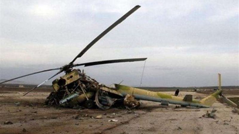تحطم مروحية للبحرية