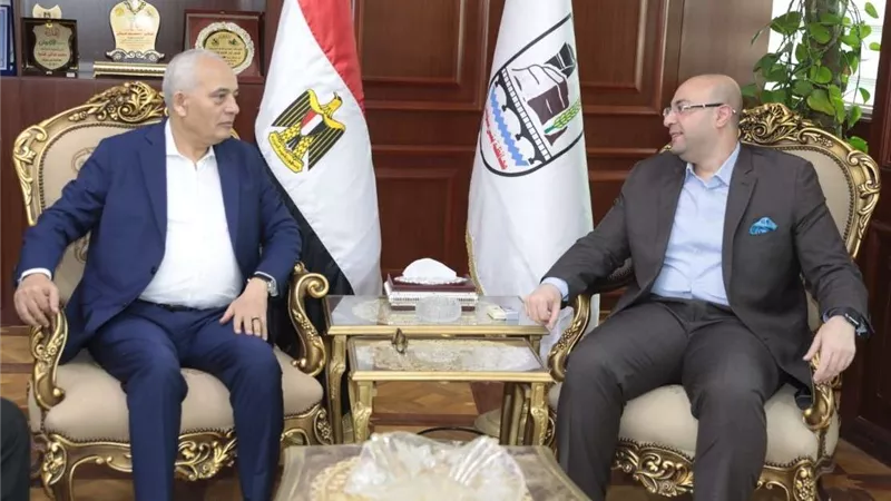 محافظ بني سويف يستقبل وزير التربية والتعليم لمتابعة سير العملية التعليمية
