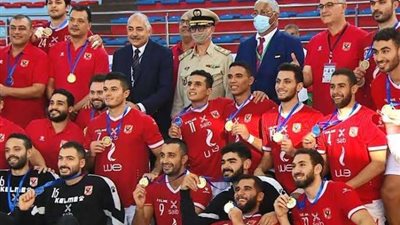 الأهلي يهزم كينشاسا 39-14 ويتصدر مجموعته ببطولة أفريقيا لكرة اليد