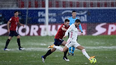 ريال مدريد يقع في فخ التعادل أمام أوساسونا بالدوري الإسباني