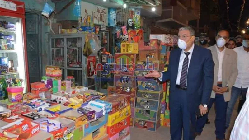 أمن الجيزة يشن حملة تموينية ويضبط 106 قضية غش تجاري