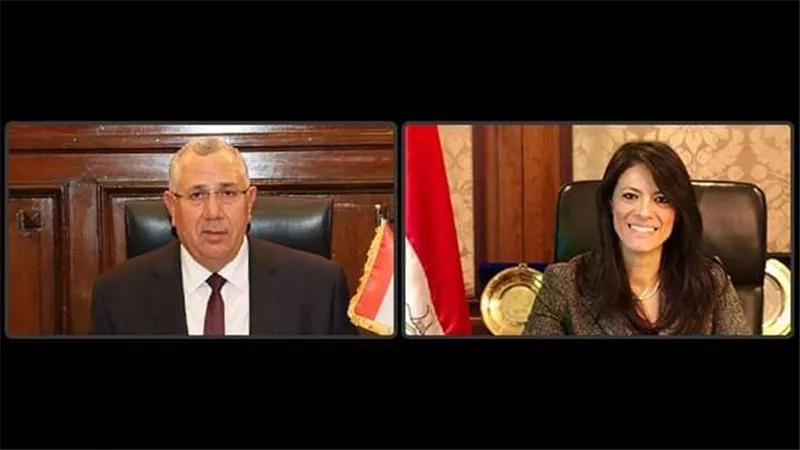المشاط والقصير يبحثان دور القطاع الزراعي في توفير الأمن الغذائي